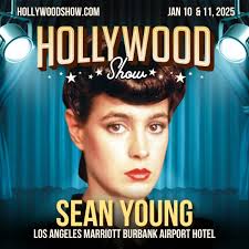 Sean Young & Joanna Cassidy are coming to the Hollywood Show in January 10  & 11, 2025.