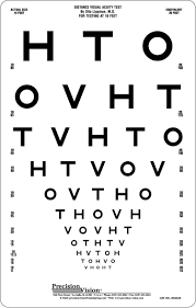 55 accurate eyesight checking chart