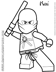 Cartoon Network Ninjago Kai Coloring Page Ninjago Coloring Pages Lego Coloring Pages Lego Coloring