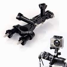 Bike Motorcycle Handlebar Seatpost Pole Clamp Mount Holder For Gopro Hero 3 3 2 1 Hd Camera Accessories Outdoor Sports Hd Camera Buy Bike Motorcycle Handlebar