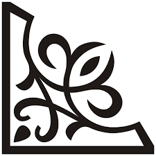 File Corner Ornament Black Down Left Svg Wikimedia Commons Tattoo Pattern Calligraphy Borders Stencil Patterns