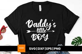 Download Daddy S Little Boy Baby Svg Quote Graphic By Maumo Designs Creative Fabrica