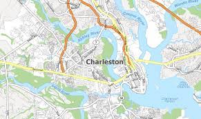 It is the county seat of kanawha county. Map Of Charleston South Carolina Gis Geography