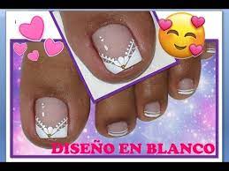 Decoracion de uñas de los pies sencillas con flores image size = 480x360 file type = jpg source image @ youtube.com download image. Decoracion Unas Pies Sencillo Decoracion Unas En Blanco Youtube