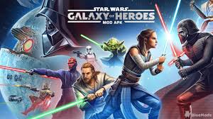 Star Wars Galaxy Of Heroes Mod Apk Unlimited Crystals Baixe Agora Mesmo O Star Wars Galaxy Of Heroes Apk Mod Viva Seus Sonhos De Star Wars E Lute Com Seus Herois Favoritos Do Star Wars Almirante Ackbar Darth Vader