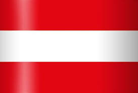 De vlag van oostenrijk bestaat uit drie gelijke horizontale banden in de kleuren rood, wit en rood. Dit Is De Vlag Van Oostenrijk Oostenrijk Vlag