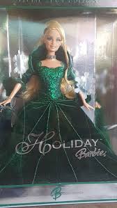 Green On Green Special 2004 Edition Holiday Barbie Never Opened Holiday Barbie Barbie Barbie Dress