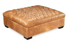Great layout and great ottoman! Anderson Large Button Tufted Square Chesterfield Leather Ottoman