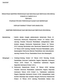 Permendikbud nomor 21 tahun 2016 tentang standar isi. Nove Hasanah Download Permendikbud Nomor 22 Tahun 2016 Tentang Standar Proses