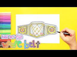 How To Draw Wwe Championship Belt - Youtube | Wwe Championship Belts,  Gaming Wallpapers, Drawings