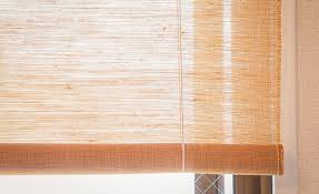 Elegant roman shades come in a variety of color, patterns, and fabrics. Bamboo Blinds Blinds Domondo