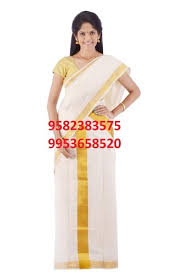 Celebrate your onam with jaya silks' kuthumpully kerala sarees. Off White Traditional Kerala Set Mundu Without Blouse Rs 1100 Piece Id 22283283230