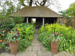 Path Tulips Container Gardening Sarah Raven Perch Hill Photograph Single Use Only By Jonathan Buckley Container Gardening Garden Design Container Plants