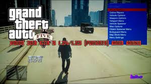 Xbox 360 Gta 5 1 26 1 27 Private Online Offline Mod Menu Download Youtube