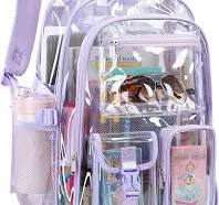 Amazon.com | abshoo Large Clear Backpack For Girls Women ...