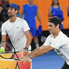 Australian open 2021 highlights : Rodger Federer And Novak Djokovic Kids Day 2018