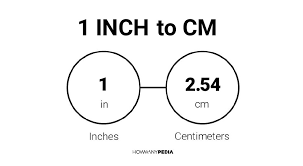 Should you wish to convert from inches to centimeters you can multiply by 2.54. 1 Inches To Cm Howmanypedia Com