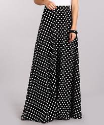 Black And White Polka Dot Maxi Skirt Take A Look At This Black White Polka Dot Maxi Skirt Women Plus Today Maxi Skirt Womens Maxi Skirts Skirts