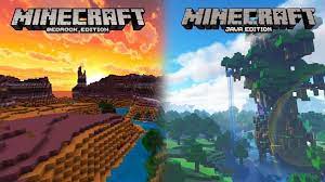 There are hd, custom geometry and animated skins there but those require money. Minecraft Java Vs Bedrock Which Version Should You Play