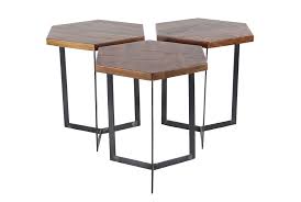 Metal Coffee Tables Set Of 3 Coffee Table Hexagon Coffee Table Contemporary Coffee Table