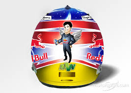 960 x 960 jpeg 211 кб. Mark Webber S Special Singapore Helmet Design
