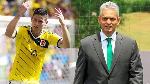 Elogió la disposición y buena actitud de los jugadores. James Rodriguez Y Reinaldo Rueda Relacion Que Inicio Con El Pie Izquierdo Kienyke