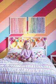 Creating Colorful Kids Rooms With Curator The Sensible Shopaholic Girls Rainbow Bedroom Rainbow Room Kids Rainbow Bedroom
