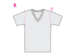 Want to create that perfect vintage looking band tee? How To Cut Up Your T Shirt Diy Style Autostraddle