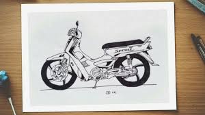 Ini video part 1 ya tunggu part selanjutnya.#astrea #vectorastrea #masbay #desainvector. Cara Menggambar Motor Astrea Youtube