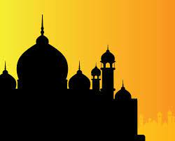 Mosque design on white background. Mosque Silhouette Vector Two Mosque Silhouette Mosque Mosque Vector