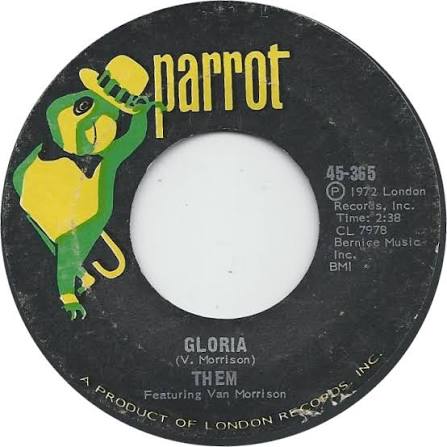 Them Gloria Song Gloria Van Morrison Live Them Featuring Van Morrison  Gloria Bring 'Em On In Parrot