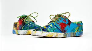 These Shoes Are Completely Made Out Of Recycled Trash Eco Fashion Colorful Shoes Stuff To Buy