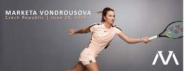 Wta rank, $m, singles rec. Marketa Vondrousova Facebook