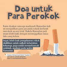 Doa Untuk Para Perokok Nasihat Sahabat Doa Islamic Quotes Nasihat Ayah