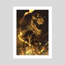 Become a patron of enzo fernandez today: Eren Jaeger Declaration Of War An Art Print By Enzo Fernandez Inprnt