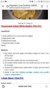 Jeruk adalah buah yang digemari banyak masyarakat. Syoknya Memasak Lobak Jeruk Lobak Masin Homemade 1 Facebook
