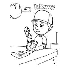They come to solve through mutual. Top 25 Free Printable Handy Manny Coloring Pages Online