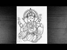 Pin On Ganesh Chaturthi Pencil Drawing Ganesha Pencil Drawing