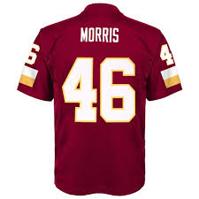 Alfred Morris NFL Washington Redskins Mid Tier Home Maroon Jersey Youth  (S-XL)