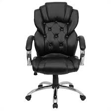 What are a few brands that you carry in big and tall (over 24 in.) office chairs? Office Furniture Flash Furniture High Back Transitional Style Black Leather Executive Office Chai Chairs Stools