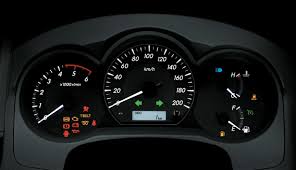 Pada sesebuah kereta biasanya terdapat penunjuk jumlah bahan api. Simbol Simbol Pada Meter Kereta