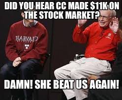 Meme generator, instant notifications, image/video download, achievements and many more! Meme Creator Funny Did You Hear Cc Made 11k On The Stock Market Damn She Beat Us Again Meme Generator At Memecreator Org