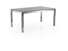 If you plan on using it in one spot, the wheels can easily be. Classic Stainless Steel Ceramic Dining Table Solpuri