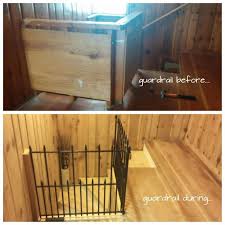 Aluminum Fence Panels New Diy Guard Rail In This House Oh Yeah Verticalfenceideas
