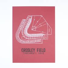 crosley field seating chart print man cave cincinnati