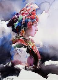 Rick Huang Is A World Renowned Watercolor Artist From Nanning China He Has Done Masters Degree From Guangxi Arts U Suluboya Sulu Boya Ve Tablolar