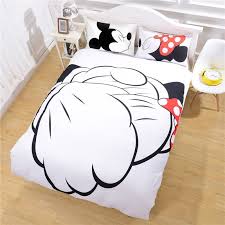 Mickey And Minnie Mouse Kiss Bedding Set Conjunto Para Cama Conjuntos De Roupa De Cama Decoracao De Quarto