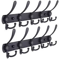 It is a long pipe with branches on top of it. Seashell Chromed 2 Packs 37 5 8 Long For Coat Hat Towel Robes Mudroom Bathroom Entryway Beike Lg 10 2p 16 Hole To Hole Dseap Wall Mounted Coat Rack Hook 10 Hooks Stainless Steel Heavy Duty Home