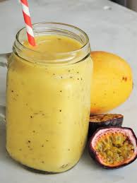 Passion Fruit And Mango Smoothie Healthy Thai Recipes Recipe Mango Smoothie Healthy Passion Fruit Smoothie Mango Smoothie