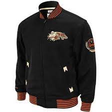 Mitchell Ness Cincinnati Black Vintage Champions Full Zip Jacket Jackets Revival Clothing Clothes